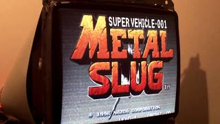 Metal Slug on a Arcade Monitor, MAME Emulation screenshot 3