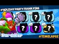 Making Holiday Party Frank Pins - Timelapse + Giveaway!!!
