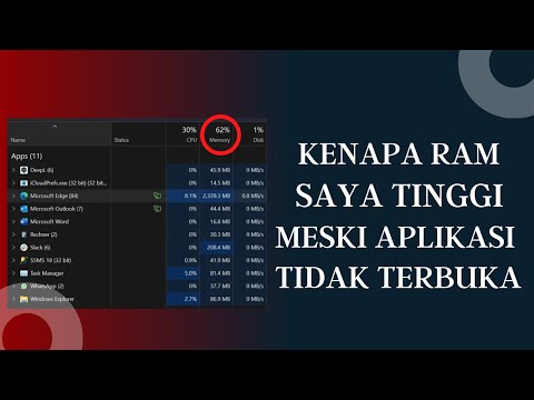 Mengapa Penggunaan RAM Saya Tinggi Padahal Tidak ada Aplikasi Terbuka