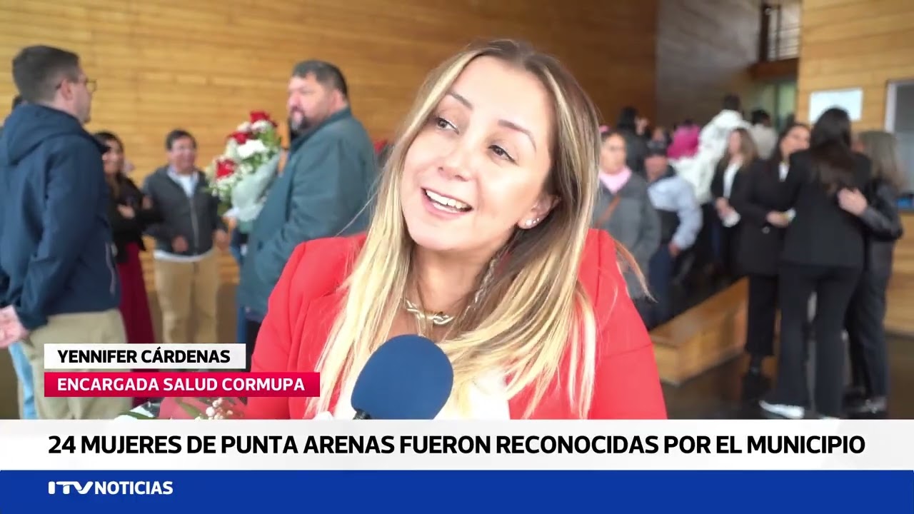 Punta Arenas homenajeó a 24 mujeres destacadas en el marco del Día Internacional de la Mujer