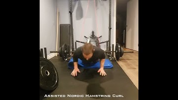 Assisted Nordic Hamstring Curl