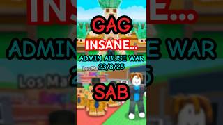 Prepare Gag & Sab Insane Admin Abuse War On Sat 23 Be Ready