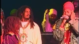 Capleton blazing at 'Bob Marley Remembrance', 9 Miles, St. Ann's, Jamaica