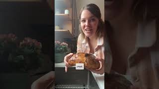 How to make your sourdough loaf crispy again #shorts