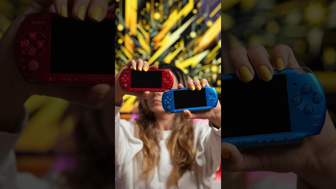 Incredible colors? ❤️The best Sony Playstation Portable! Which PSP do you prefer? 