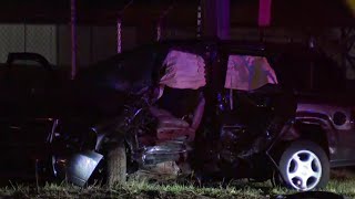 One dead, two in critical condition after car crash