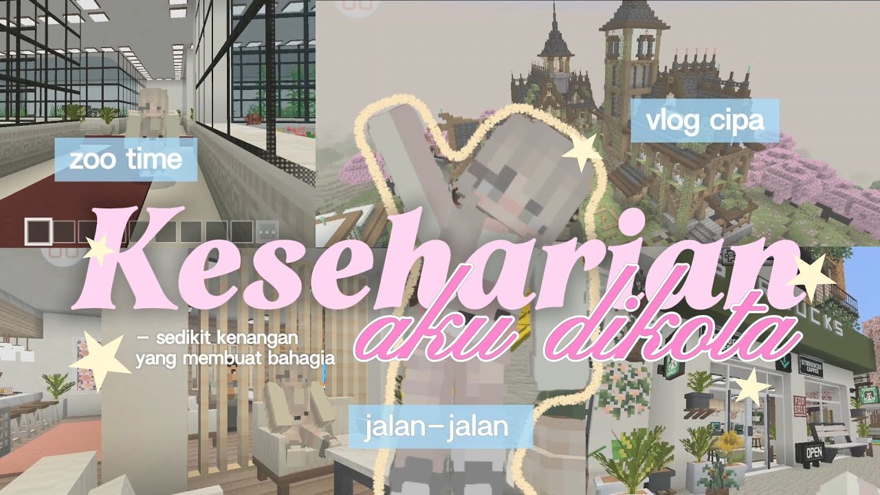 🏡: 🍃 pulang ke kota buat jalan-jalan 😵‍💫✨ drama keseharian di kota ๑⁠´⁠•⁠.̫🧺🍭 | cipaa vlog🌾