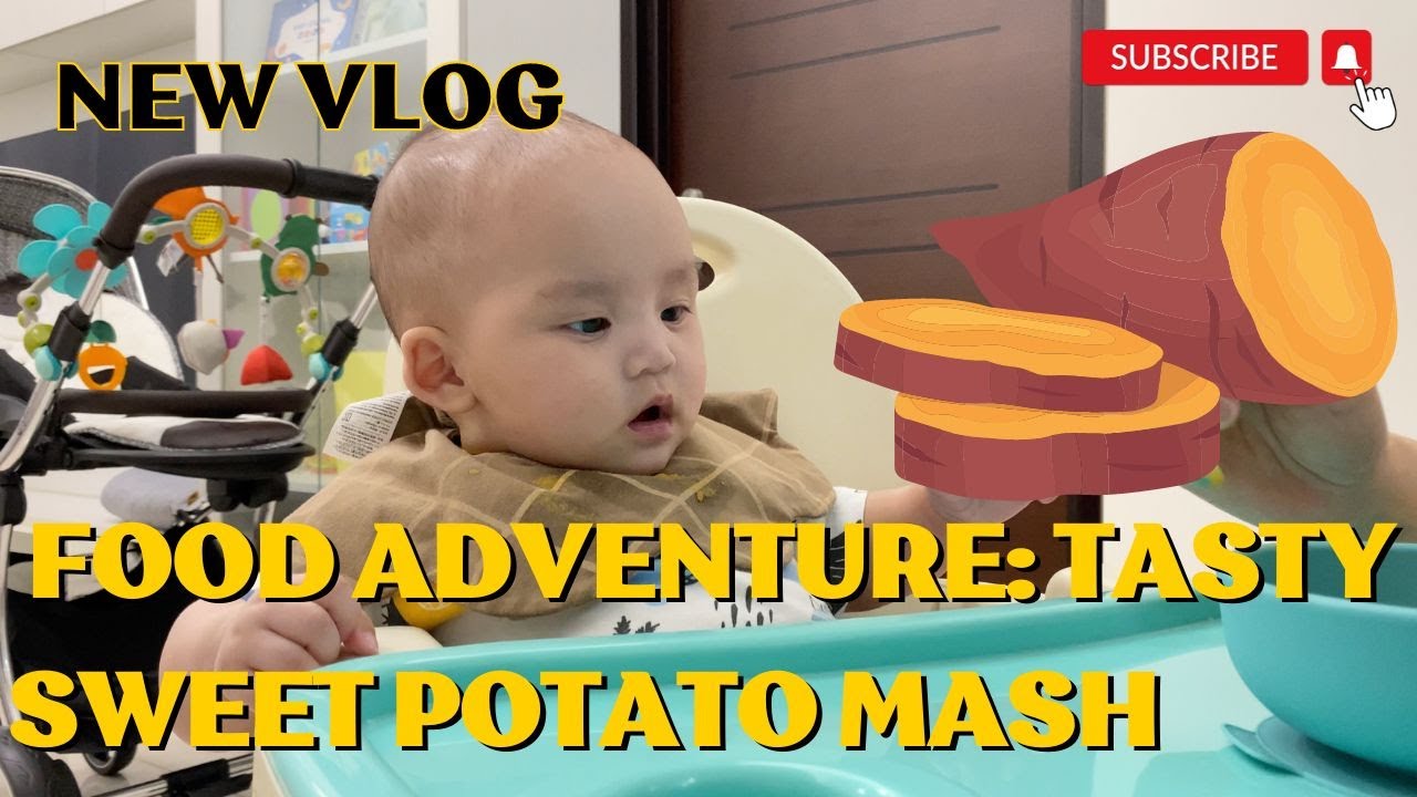 Baby's First Food Adventure Tasty Sweet Potato Mash Baby Food