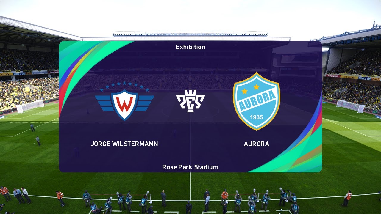 Jorge Wilstermann vs Club Aurora (12/02/2023) Torneo Clausura PES 2021 ...