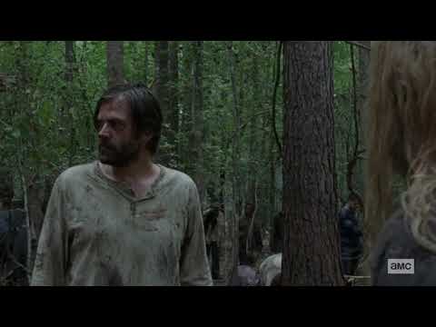 A Whisperer challenges Alpha | THE WALKING DEAD 9x12 [HD]