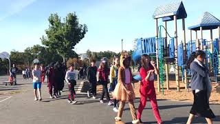 School Halloween Parade 5th Grade