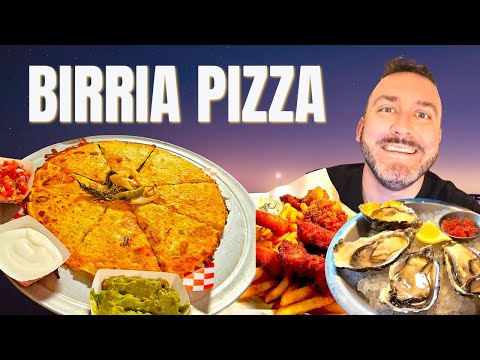 Monster BIRRIA PIZZA Oyster Heaven In Bellingham USA