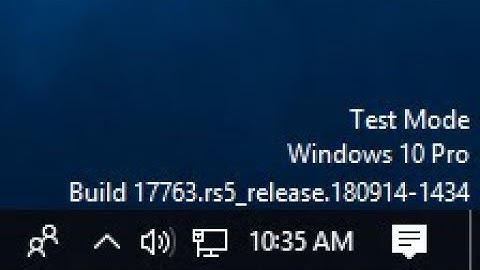 WindowsTest Mode Build 17763|windows 10|8.1|8|7| Solution