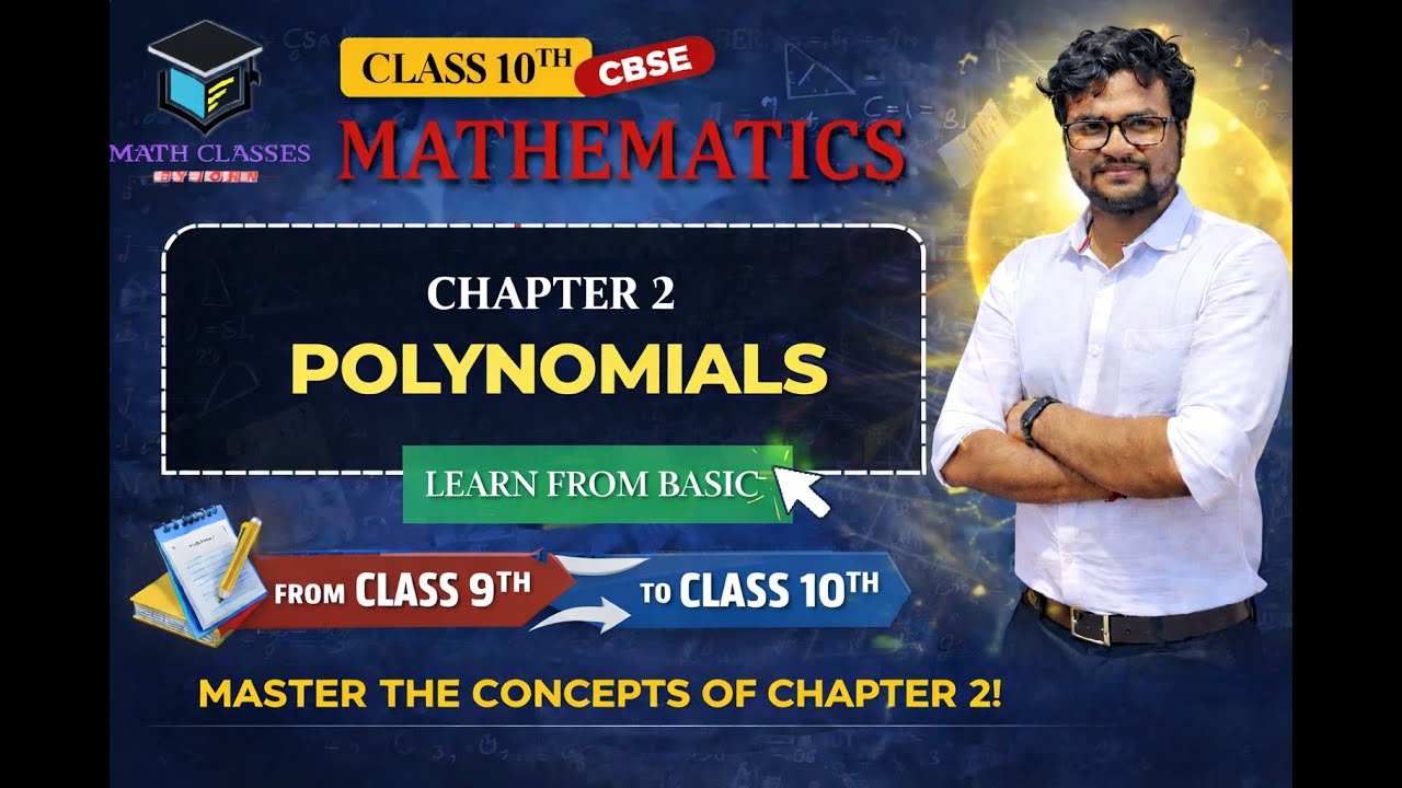 Class 10 I Maths | Chapter 2 – Polynomials (Part-2) | Exercise 2.2 | CBSE
