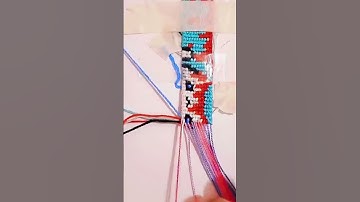 Alpha pattern | friendship bracelet | DIY