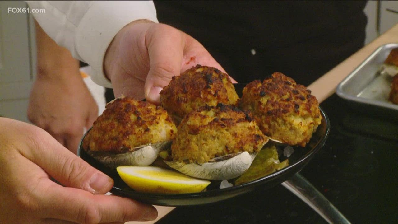 Stuffed clams with shrimp & 'nduja by Fair Haven Oyster Company Meal