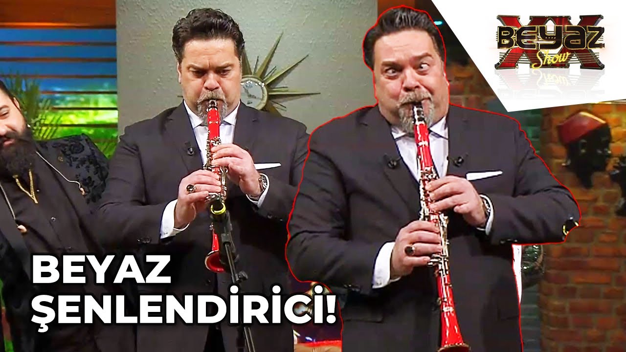 Beyaz'dan Güldüren Klarnet Show! - Beyaz Show