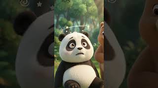 Panda Aur Bhaloo 😂🐼🐻 | Funny Urdu Cartoon Story | 3D Ghibli Style | #Shorts#panda #funny