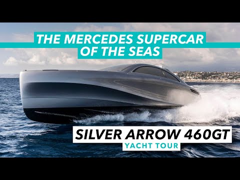 Video: El yate Mercedes-Benz Arrow 460 Granturismo Edition cuesta $ 1.7 millones