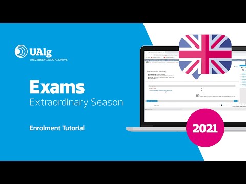 Exams - Extraordinary Season - Enrolment Tutorial