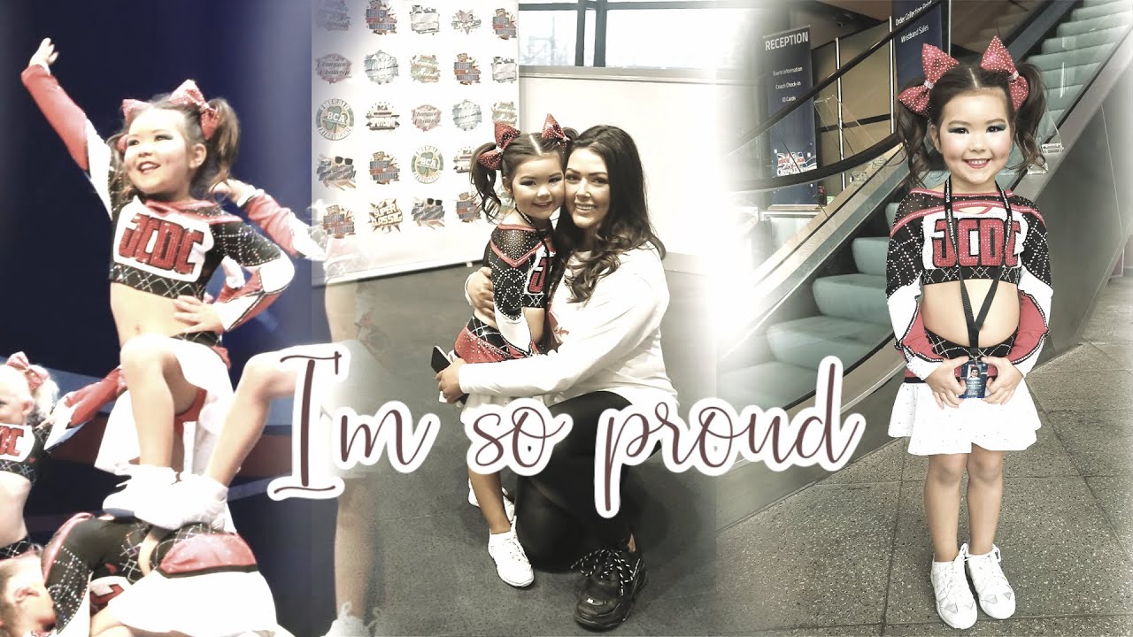 Первый конкурс чирлидинга и танцев моей дочери | BCA Glasgow, шотландская сенсация, SECC Armadillo