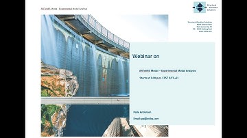 Webinar on Experimental Modal Analysis (EMA) using ARTeMIS Modal