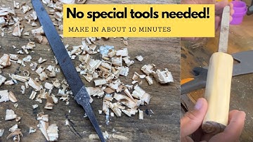 Making File Handle: EASY! with no special tools