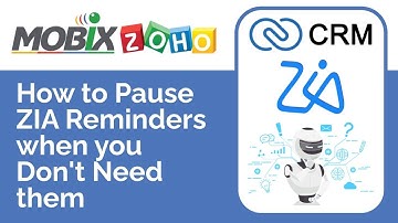 How to Pause ZIA Reminders when you Don