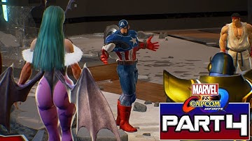 MARVEL VS CAPCOM INFINITE Story Mode Gameplay Walkthrough Part 4 [PS4pro] - No Commentary