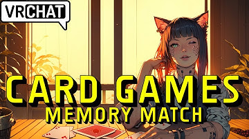 VRChat Multiplayer Memory Match Game - Demo Plug & Play World Asset