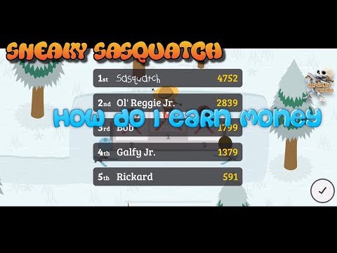 Sneaky Sasquatch Info - How do I Earn Money (Apple Arcade)