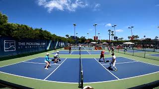 2022 USAPA Newport Championship Mixed 4.0 55+ Chris Lynch Kathy Klitzner Vickie Sciacqua E Oh