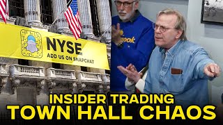 Over 50 Congress Members Caught Violating Stock Trading Law & Town Halls Are Chaos For Republicans
