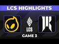 DIG vs SR Highlights ALL GAMES | LCS 2026 Swiss Round 3 | Dignitas vs Shopify Rebellion by Onivia