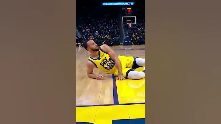 Steph breaks out new dance moves 💀 #shorts