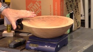 Drying a cherry bowl blank in my cheap homemade drying box @RickTurnsWoodturning