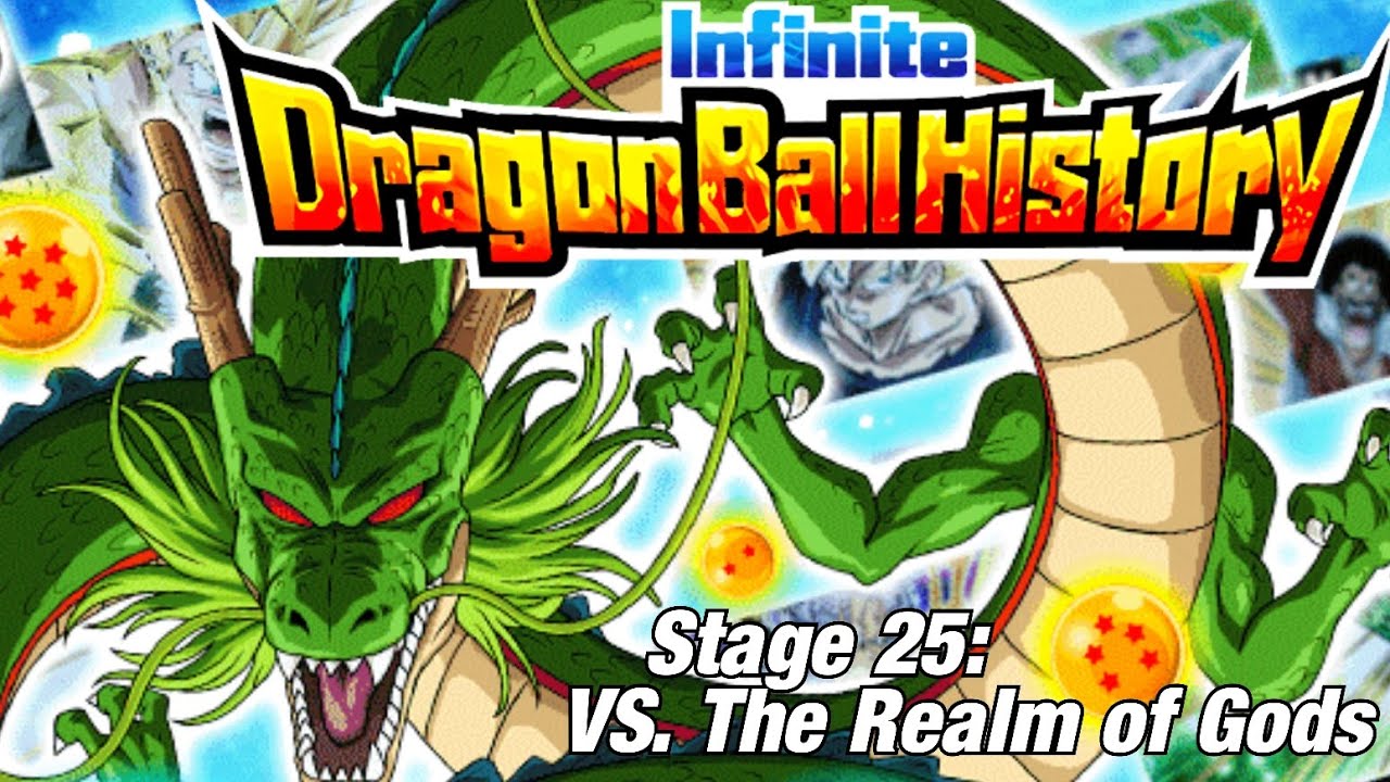 [Dokkan Battle] Pretty Easy..? // Infinite Dragon Ball History // Stage 25; VS. The Realm of Gods