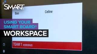iQ experience: Workspaces in SMART Notebook Player (2020)