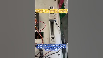 Optical Encoders Decoded: How Grating Rulers Achieve Micron-Level Accuracy in CNC Machines! 🔬⚙️
