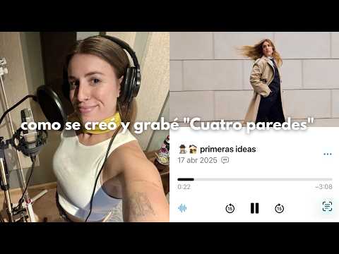 VLOG #8 - como se creó y grabé "Cuatro paredes"
