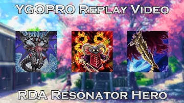 [YgoPro] Yu-Gi-Oh! RDA Resonator HERO Red Dragon Archfiend Deck Replays September 2020 TCG