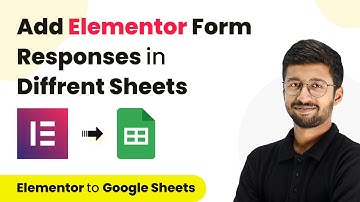 How to Add Elementor Form Responses in Different Google Sheets | Elementor Google Sheets Integration