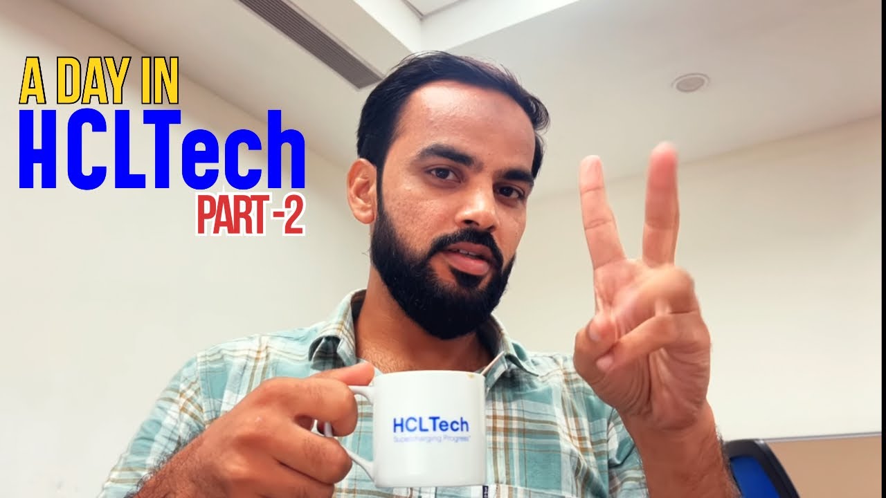 A Day in HCLTech – Office Life, Culture & Experience! Hcltech Lucknow ! @RehanGandhiVlogs