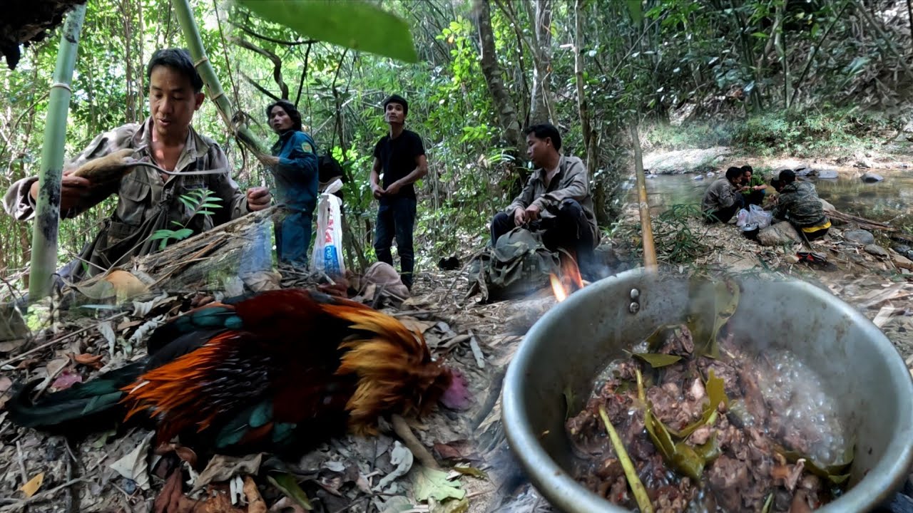 11 กุมภาพันธ์ ค.ศ. 2026.ເຂົ້າປ່າ4ຄົນ.ຫມານໄກ່ປ່າ//เข้าป่า4คน.หมานไก่ป่า.