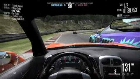 Need For Speed Shift Corvette C6 Z06 Spa-Francorchamps Circuit PC Gameplay on HD4830
