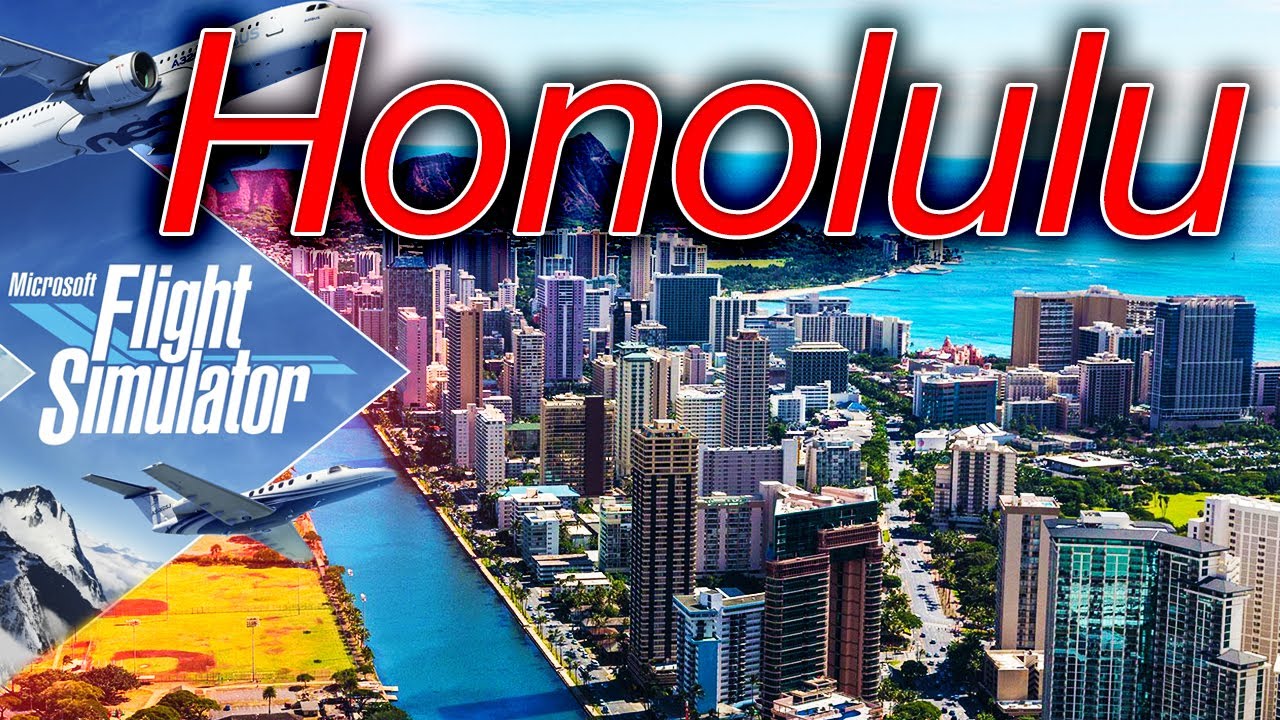 🔴4K Honolulu Flight | Microsoft Flight Simulator 2020 [RTX 3090]