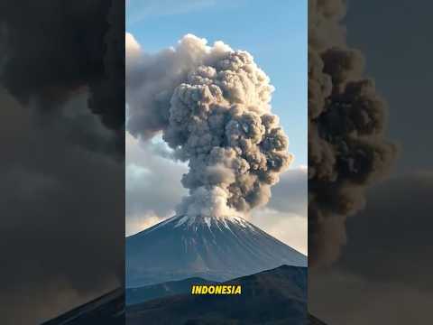 Indonesia Volcano ERUPTS! Alert Raised to MAX Level! #indonesia #volcano #trendingnow #history