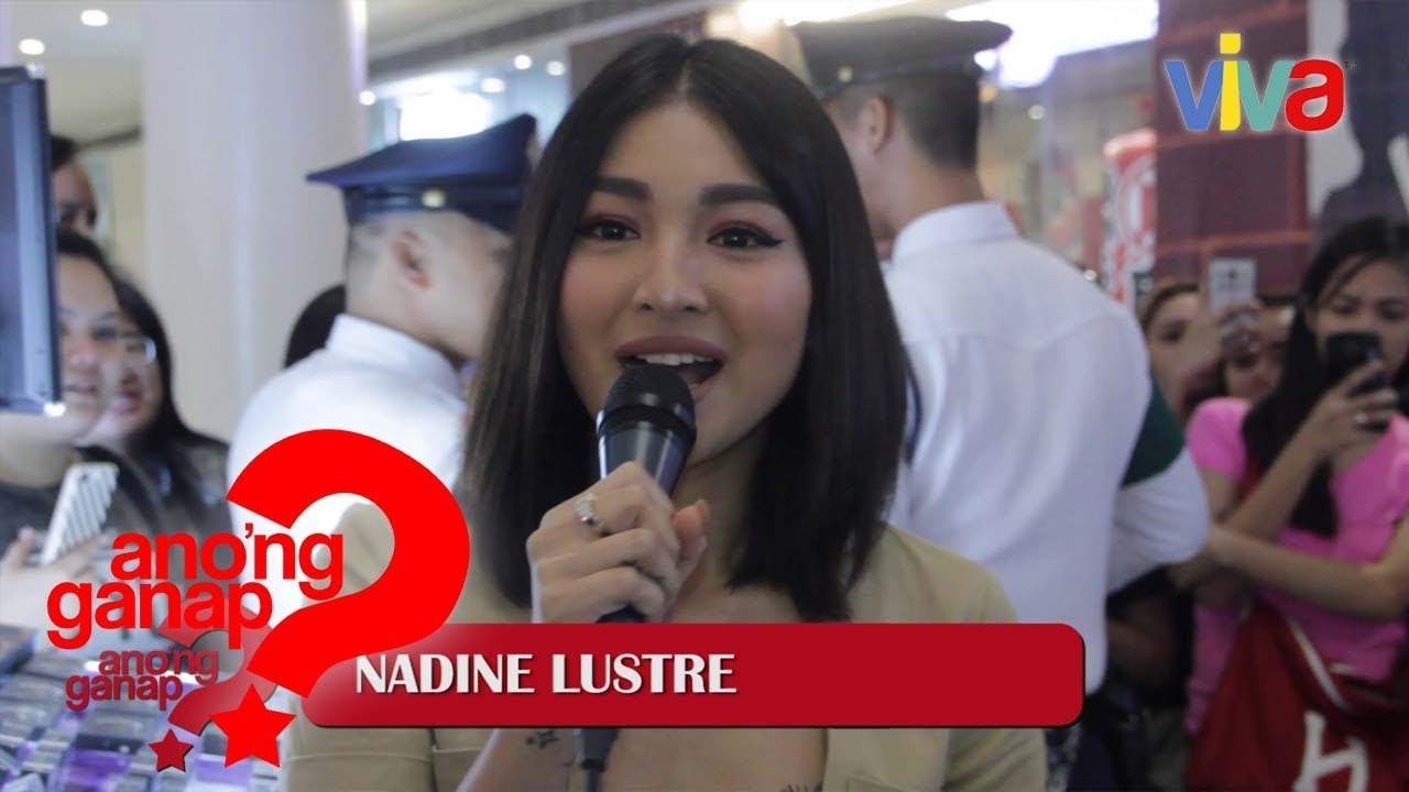[Anong Ganap?] Opening ng Lustrous Stall ni Nadine sa Ayala Malls- Feliz, Dinumog!