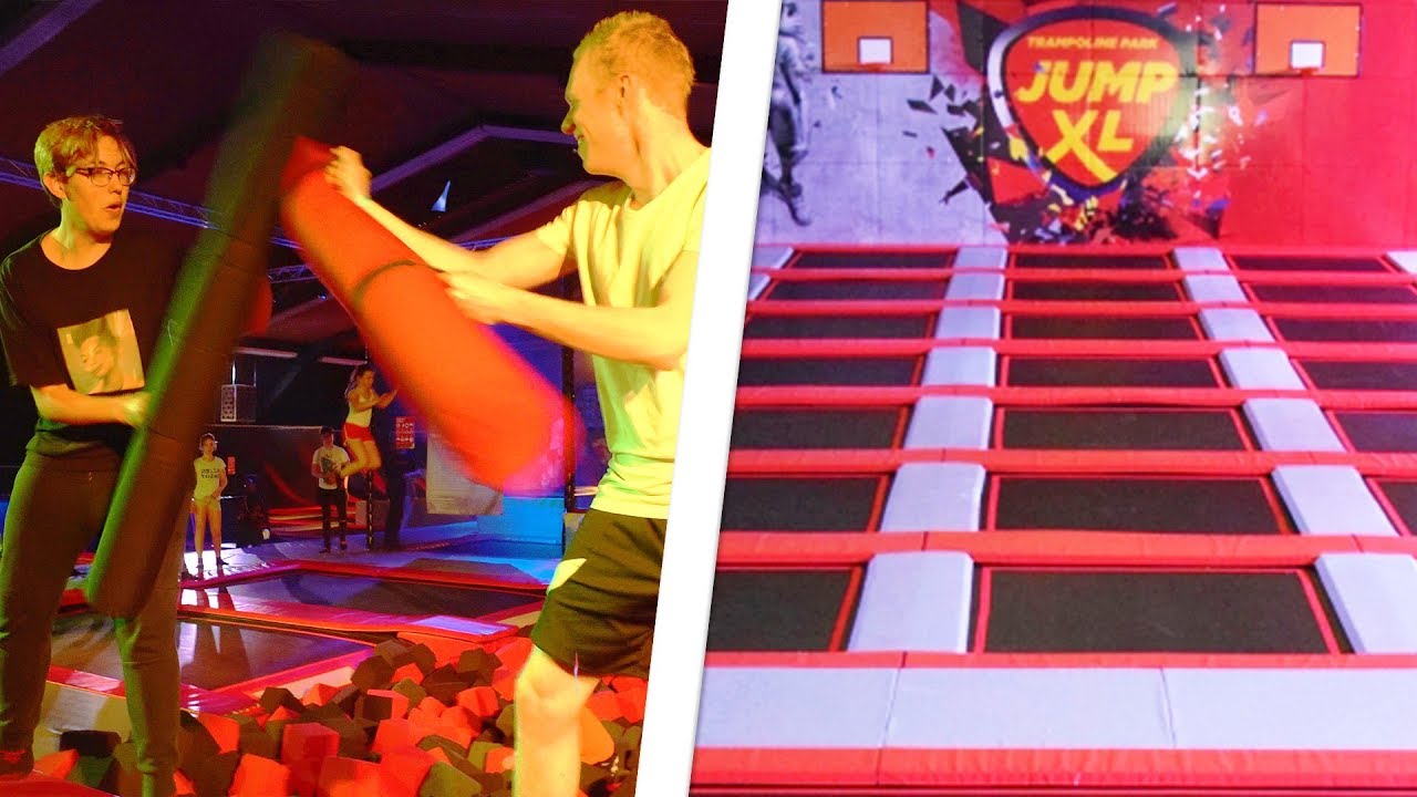 GROOTSTE TRAMPOLINE PARK VAN NEDERLAND (esketit) YouTube