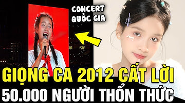 Cô bé Hà Nội SN 2012 cất giọng hát làm 50.000 người rung tim giữa concert Quốc gia là ai? | TÁM TV
